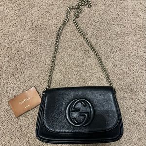 Gucci Soho Flap Crossbody Bag